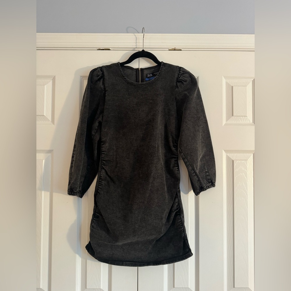 ZARA 80s Denim Dress